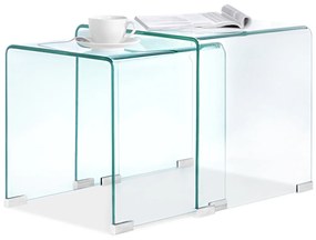Konferenčný stolík Duvo (transparentná ). Akcia -19%. Vlastná spoľahlivá doprava až k Vám domov. 1111904