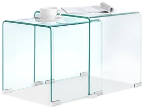 Konferenčný stolík Duvo (transparentná ). Akcia -38%. Vlastná spoľahlivá doprava až k Vám domov. 1111904