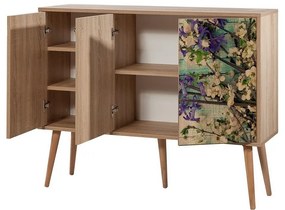 Skrinka Mega Flowers Sonoma Oak