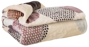 Deka z mikroplyšu 200x220 cm Circles – My Home