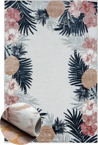 Kusový koberec Daisy weiß – na von aj na doma, 160x230, viacfarebná, chodba / predsieň, My Flair