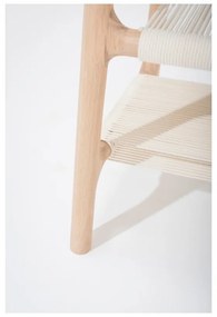 Odkladací stolík z masívneho dubového dreva Gazzda Fawn