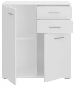 Úzka kombinovaná komoda MICHALA - dub sonoma