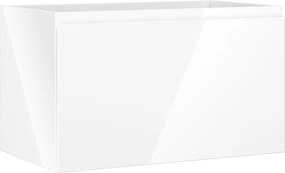 Mexen Orio, kúpeľňová skrinka 80 cm, 1 zásuvka, biela lesklá, 91A10-08047-1-BF00