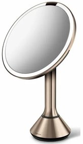 Simplehuman Kozmetické LED zrkadlo Sensor Touch DUAL, zväčšenie 5x, rose gold