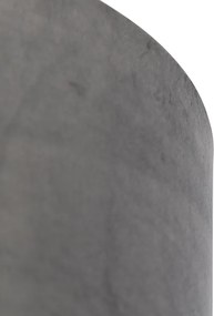 Zamatový tienidlo sivé 35/35/20