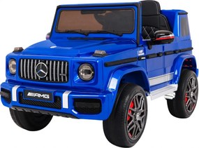 Ramiz Mercedes AMG G63 elektrické autíčko pre deti lakované modré + diaľkové ovládanie