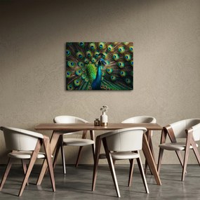 Obraz – Páv (70x50 cm)