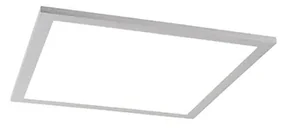 Moderný LED panel oceľ 40 cm vrátane LED - Liv