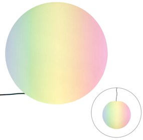 Inteligentná vonkajšia lampa biela 56 cm vrátane Wi-Fi A60 IP65 - Nura