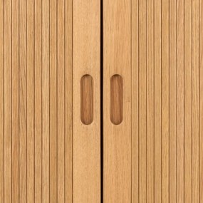 Šatní skříň Langley lakovaný dub přírodní