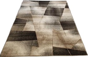 Moderný koberec Rio 509 Cream-Brown – béžovo-hnedý dizajn Rozmer: 200x290 cm