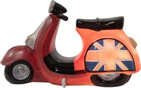 Detská stolná LED lampička červený skúter Scooter - 27*10*16 cm