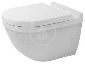 DURAVIT Starck 3 závesné WC, s HygieneGlaze, biela, 2225092000