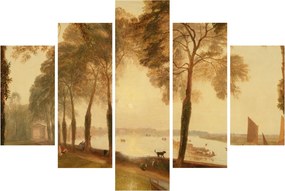 Obraz - Joseph Mallord William Turner, Mortlake Terrace, reprodukcia (150x105 cm)