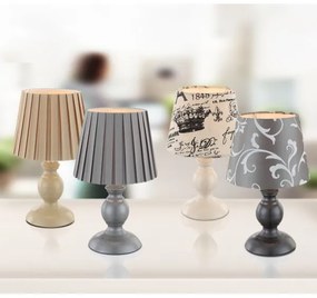 GLOBO 21690 - Stolná lampa METALIC 1xE14/40W/230V