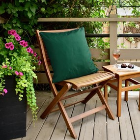 ZÁHRADNÁ VODEODOLNÁ OBLIEČKA NA VANKÚŠ GARDEN5 45X45 CM TMAVOZELENÁ