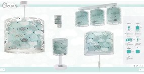 Dalber D-41412H - Detský luster CLOUDS 1xE27/60W/230V