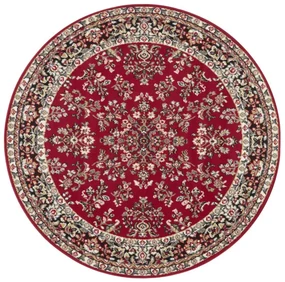 Koberec Oriental červený kruh