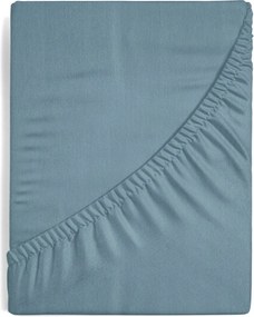 JERSEY PRESTIERADLO 120X200 CM, VÝŠKA 25 CM SVETLOMODRÉ