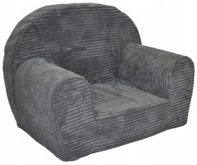 Detské kresielko LINCOLN - tmavo šedé