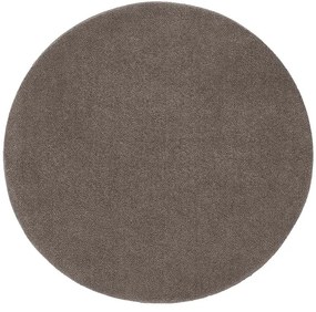 Koberce Breno Kusový koberec DOLCE VITA kruh 01/BBB, hnedá,160 x 160 cm