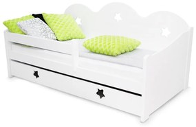 Detská posteľ Miki 80x160 cm Rošt: S lamelovým roštom, Matrac: Matrac EASYSOFT 8 cm