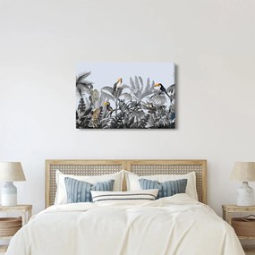 Obraz - Ilustrovaná džungľa (90x60 cm)