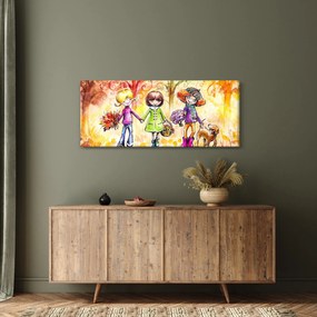 Obraz - Priateľstvo (120x50 cm)