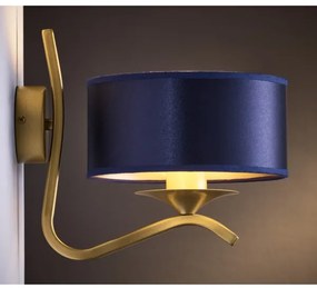 Jupiter 2115 - Nástenné svietidlo KASZMIR 1xE27/15W/230V modré/zlaté