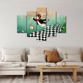 Obraz - Fantasy zajačik (150x105 cm)