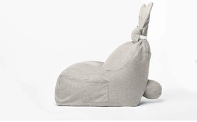 Béžový detský sedací vak The Brooklyn Kids Funny Bunny