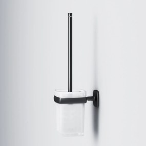 Toaletná kefa AM.PM Gem AGA33422 nástenná, čierna