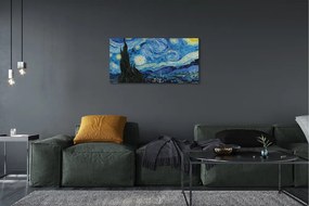 Obraz canvas Art hviezdnej noci 100x50 cm