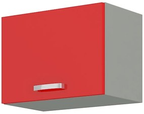 Horná kuchynská skrinka Roslyn 60 GU 36 1F (červená + sivá). Vlastná spoľahlivá doprava až k Vám domov. 1032677