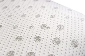 DREAMPUR Anatomický vankúš DREAMPUR® z latexovej peny Grey Dots MAXI 40x70 cm