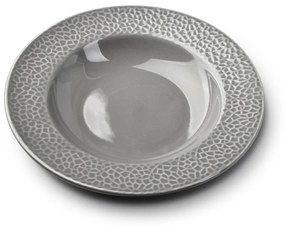 Hlboký tanier HUDSON 22 cm sivý