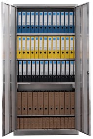 Nerezová skriňa, 1800 x 900 x 400 mm, zmontované