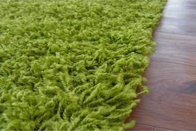 Shaggy koberec Parisian zelený 60 x 280cm