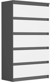 Vysoká komoda R-5 - rôzne farebné prevedenia antracit