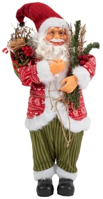 Tutumi Tutumi, vianočná figúrka Santa Clausa XL 87cm KL-21X39, viacfarebné, CHR-06980