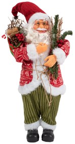 Tutumi Tutumi, vianočná figúrka Santa Clausa XL 87cm KL-21X39, viacfarebné, CHR-06980