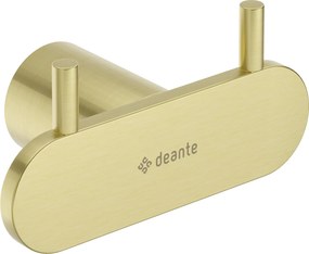 Deante Kúpeľňový háčik Round, držiak na uteráky - ADR R121, zlatá kartáčovaná