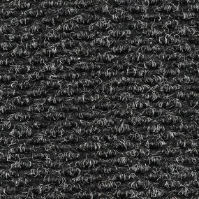 COBA Kobercová polypropylénová vstupná rohož, čierna, 200 cm x bm