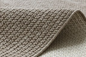 Metrážny koberec CASABLANCA LOOP hnedý