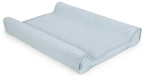 Poťah na prebaľovaciu podložku Waffle Line (50x70) Mist Blue