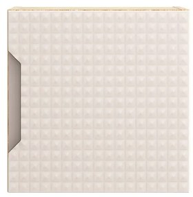 Horní závěsná koupelnová skříňka Luxor Beige 83-35-1DQ dub olejovaný/béžová