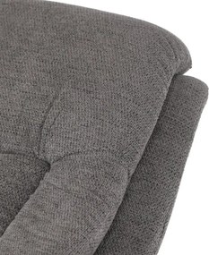 Polohovacie kreslo sivé, elektrické TV-Q8575 GREY2