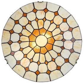 Brilagi - Tiffany vitrážové stropné svietidlo DORAN 2xE27/60W/230V