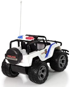 Lean Toys Policajné auto na diaľkové ovládanie